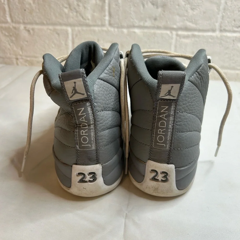 Air Jordan 12 Retro Stealth Tennis Shoes 2022 Size 5.5 153265 015